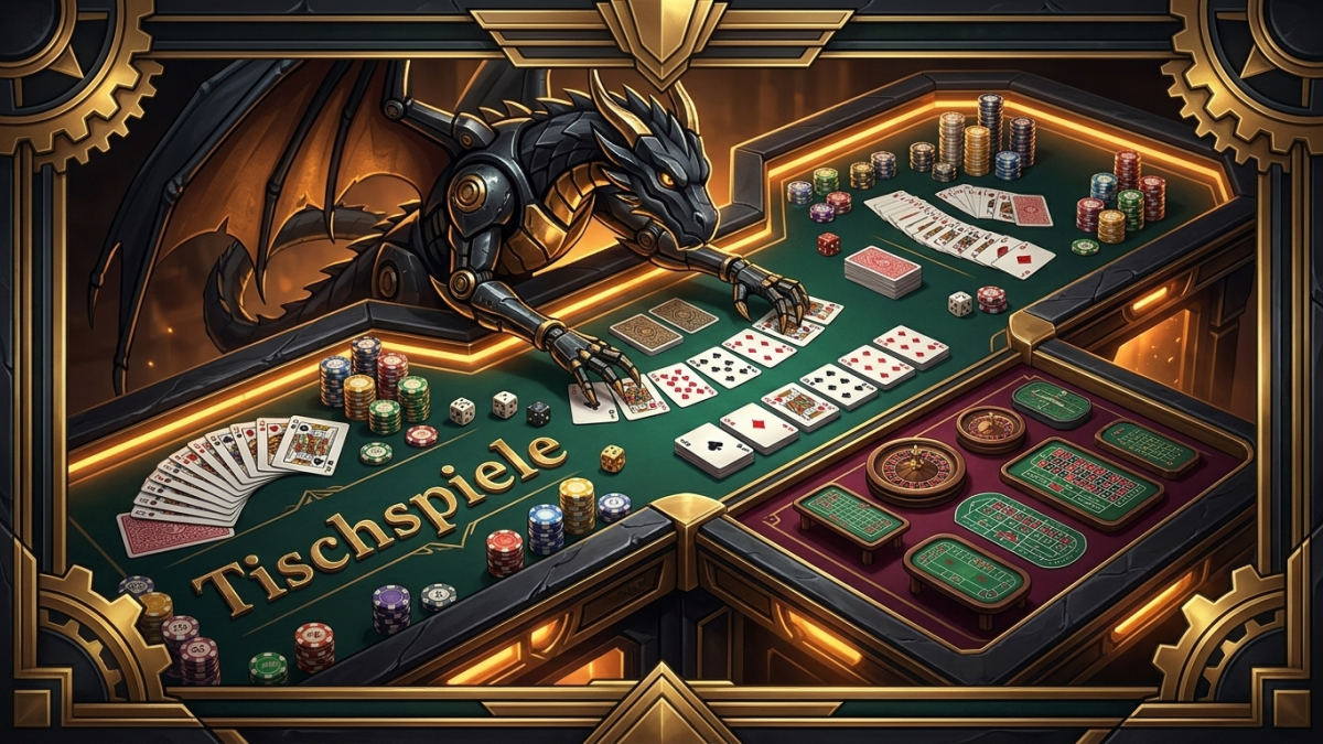 Tischspiele im Online Casino: Roulette, Blackjack und Baccarat